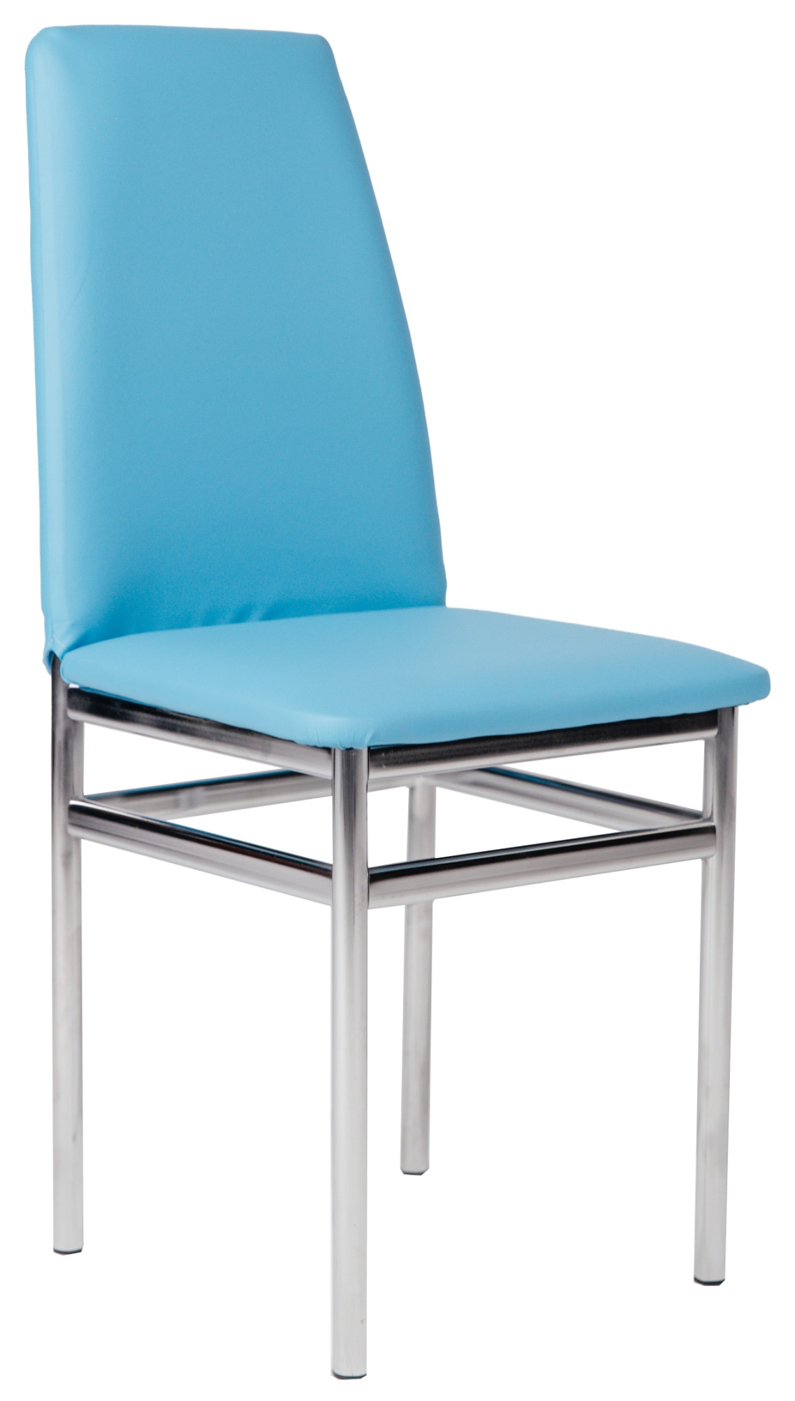 Стул Муза кож.зам голубой