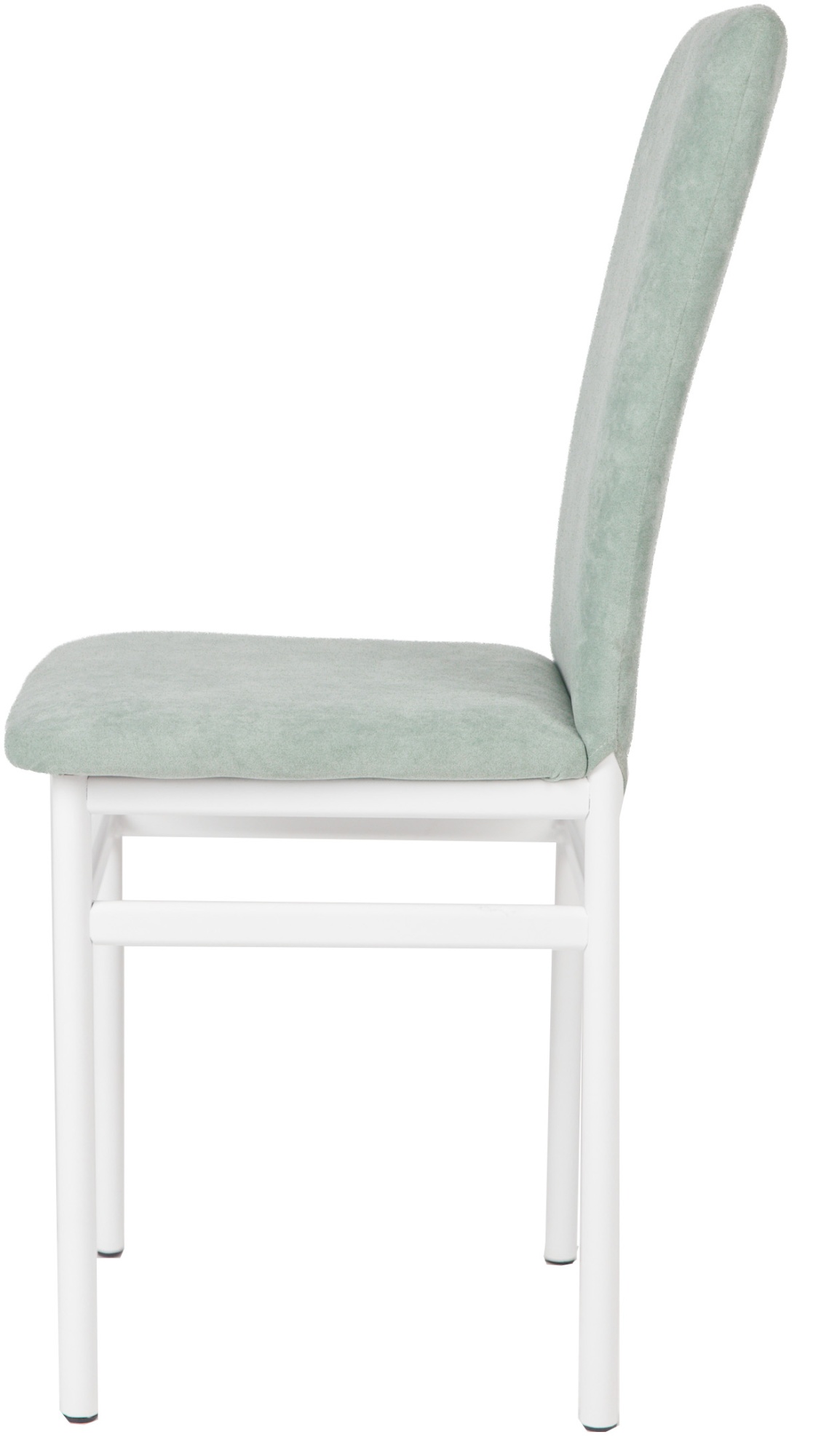 Мягкий стул Муза велюровый мятный