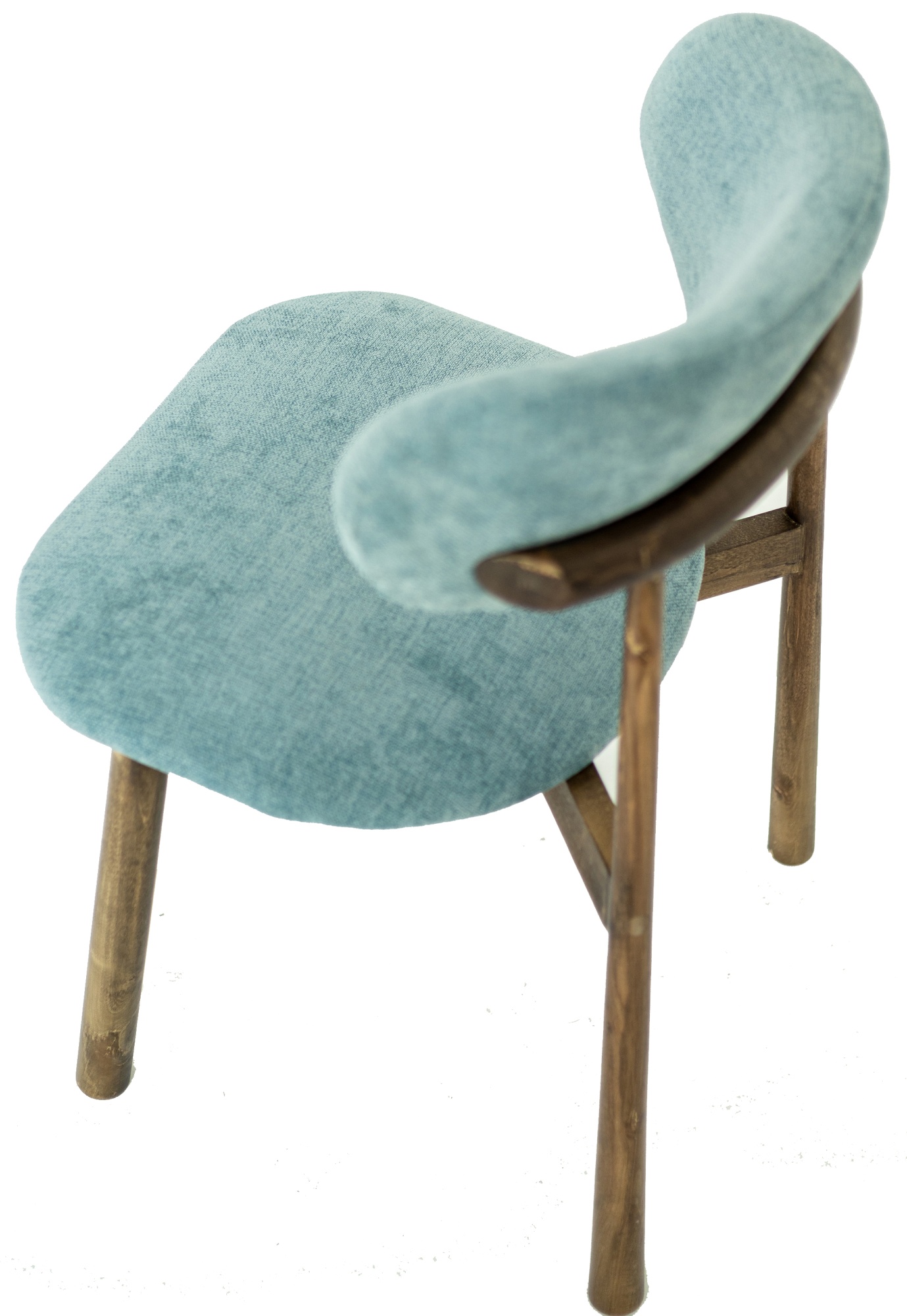 Стул мягкий Моника бирюзовый